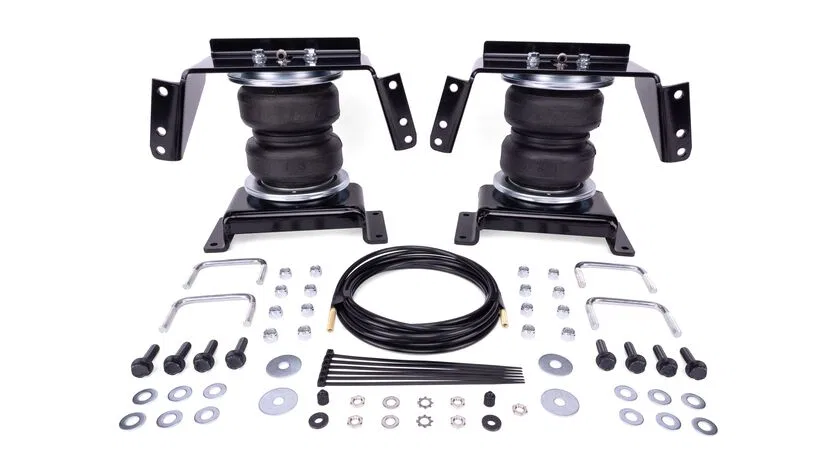 57263 – AIR LIFT Helper Spring Kit, Air Spring Frame Mount Up To 5000 Pounds Of Leveling Capacity Air Adjustable From...